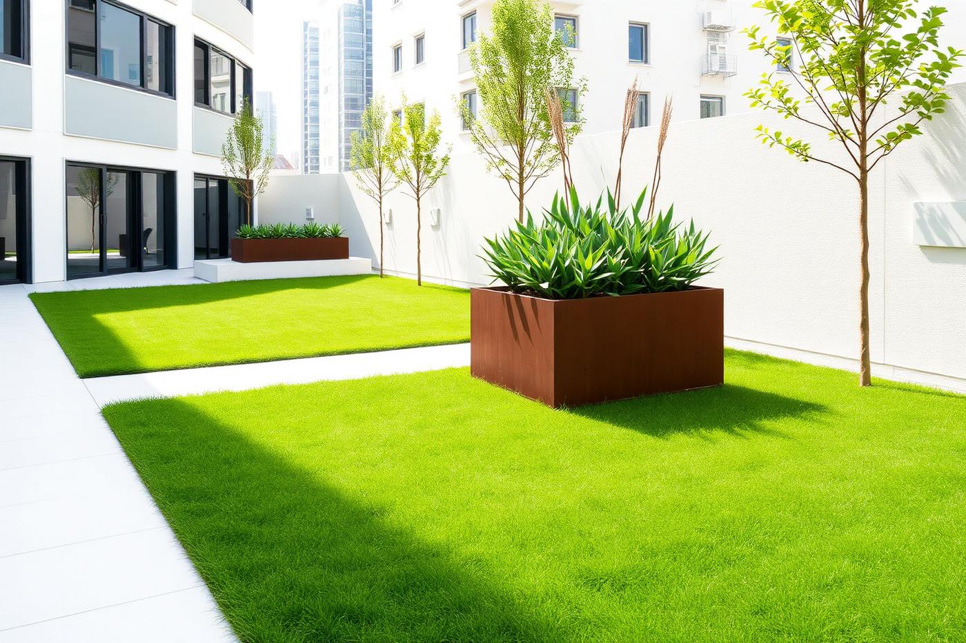 The Modern Green — fictional garden photography