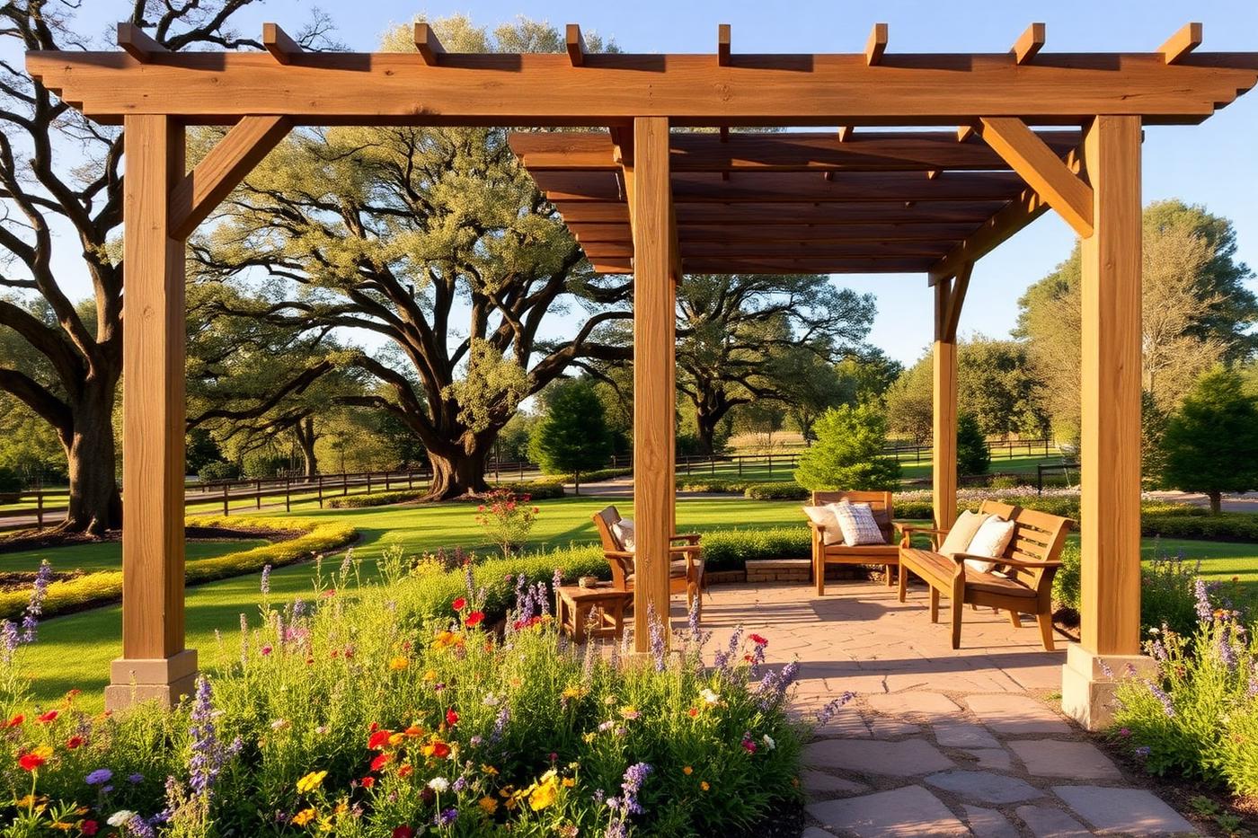 Oakfield Retreat — fictional landscaping project